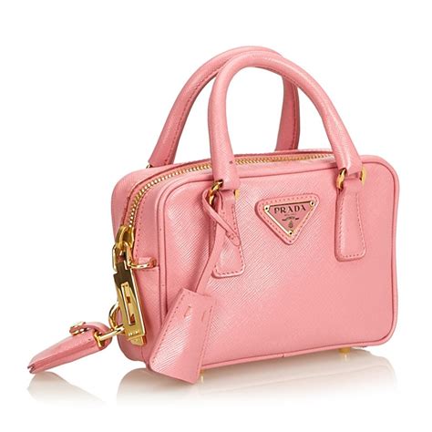 Borse Prada in Pelle Rosa .